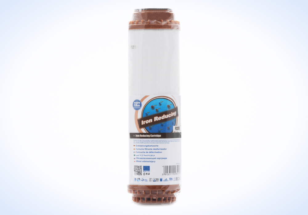 исключительно качественный картридж для фильтра Aquafilter FCCFE - 10" x 2 1/2" (от железа)