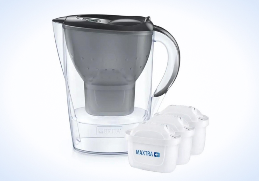 проверенная модель Brita Marella Graphite + 3 картриджа