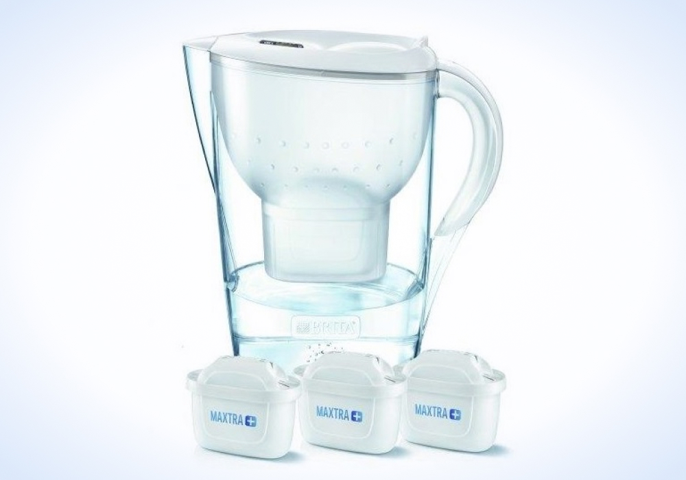 фільтр для води, вартий уваги Brita Marella XL White + 3 картриджі