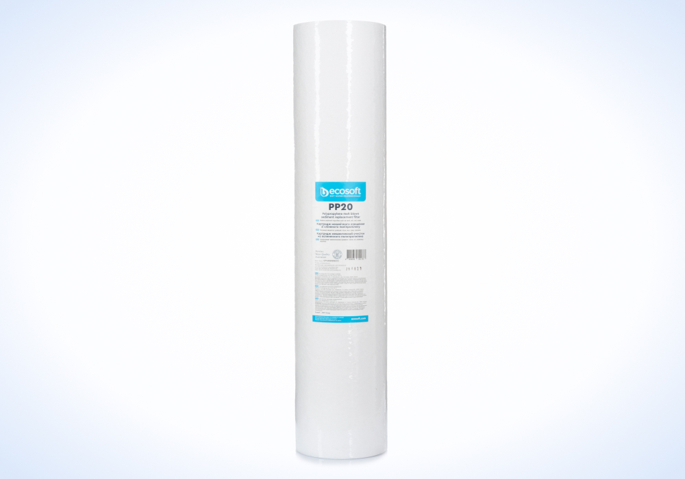 прекрасный картридж для фильтра Ecosoft 4,5"х20" 20 мкм CPV452020ECO (механика)